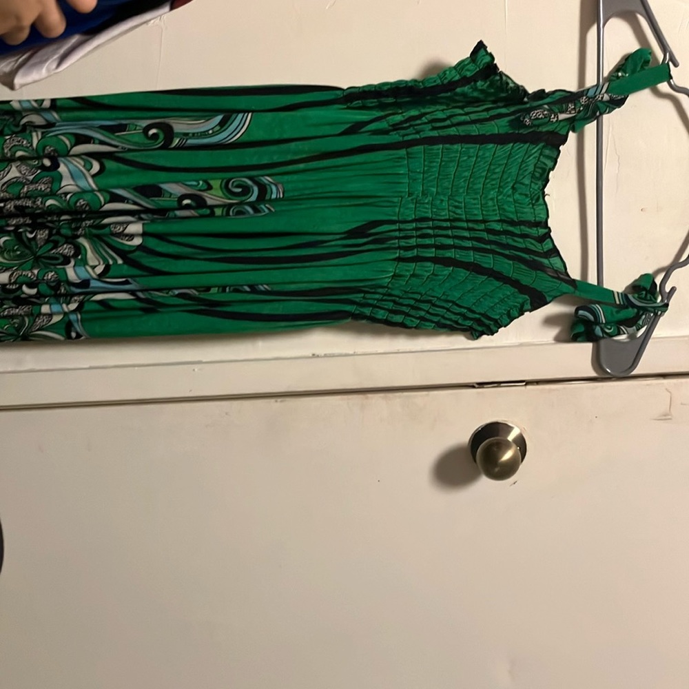 Green dress